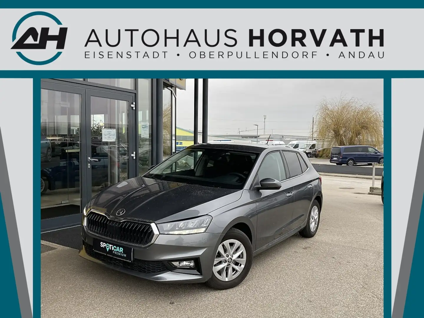 Skoda Fabia DESIGN 1,0 TSI DSG!LED,SMARTLINK,PDC! Grau - 1