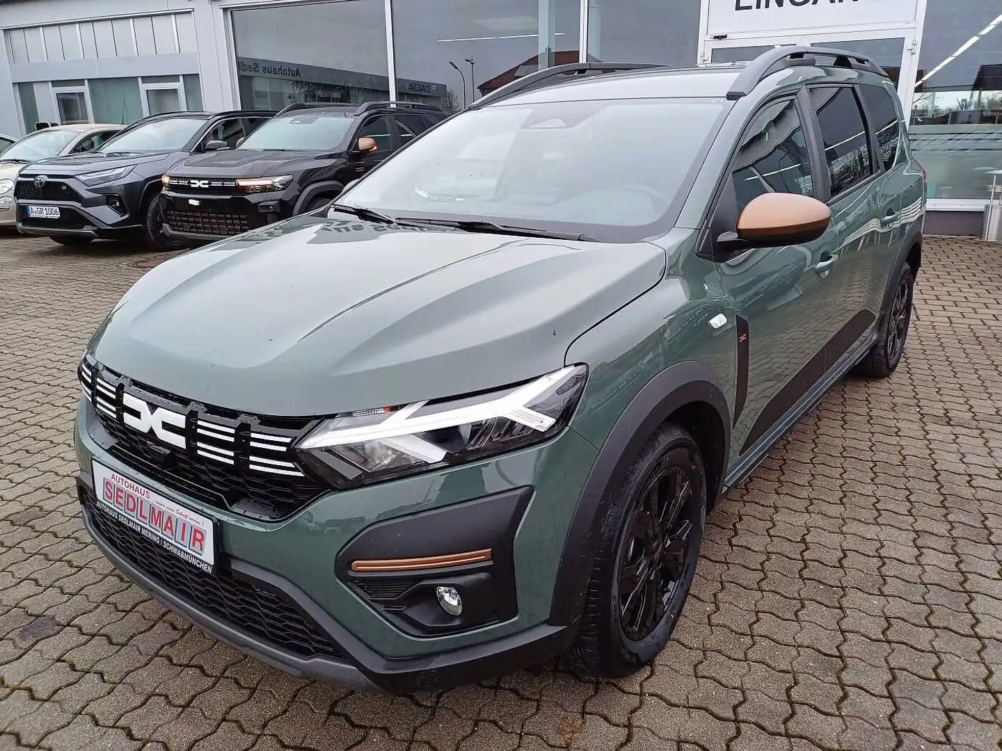 Dacia Jogger Extreme TCe110/5-Sitzer/Klimaautom./Sitzheizung/Ka Grün - 1