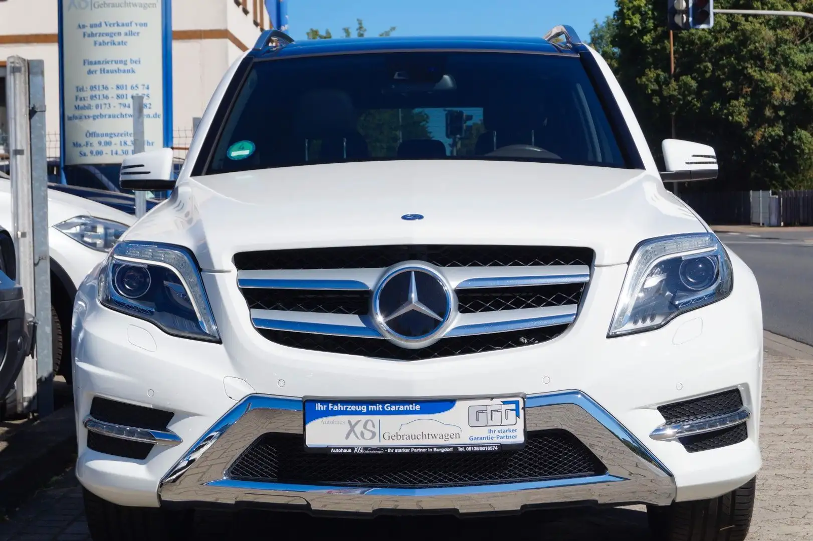 Mercedes-Benz GLK 350 CDI BE 4Matic 7G-Tronic AMG-Line 2.Hand! Blanc - 2