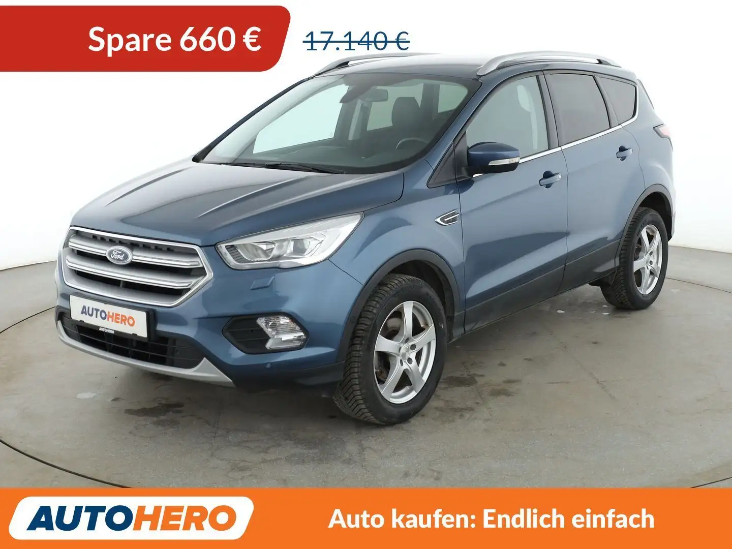Ford Kuga 1.5 EcoBoost Titanium*NAVI*PDC*SHZ* Blau - 1