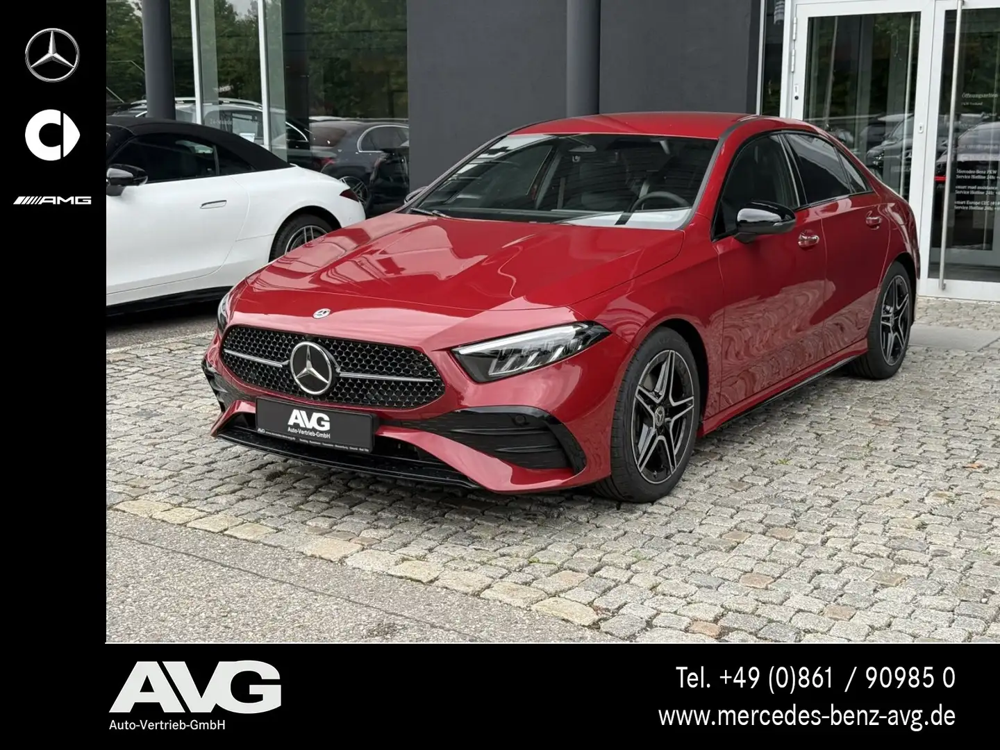 Mercedes-Benz A 200 A 200 Lim AMG Special Edition LED Sound Night RF Rot - 1