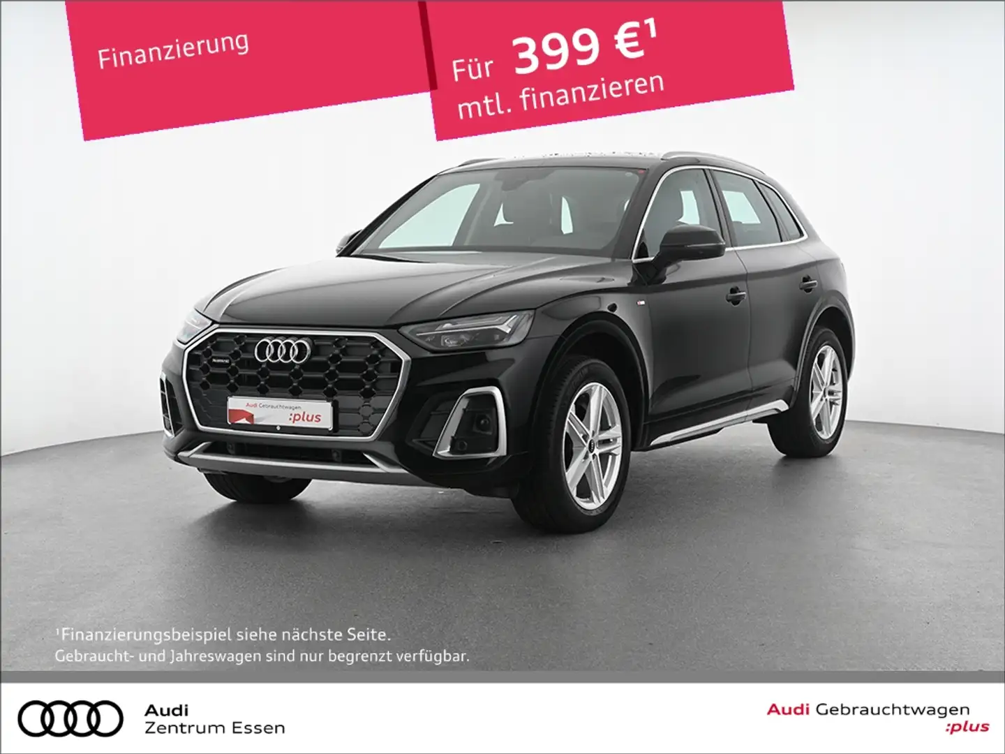Audi Q5 40 TDI quattro S-LINE S-TRONIC LED NAV SHZ   RÜFA Schwarz - 1