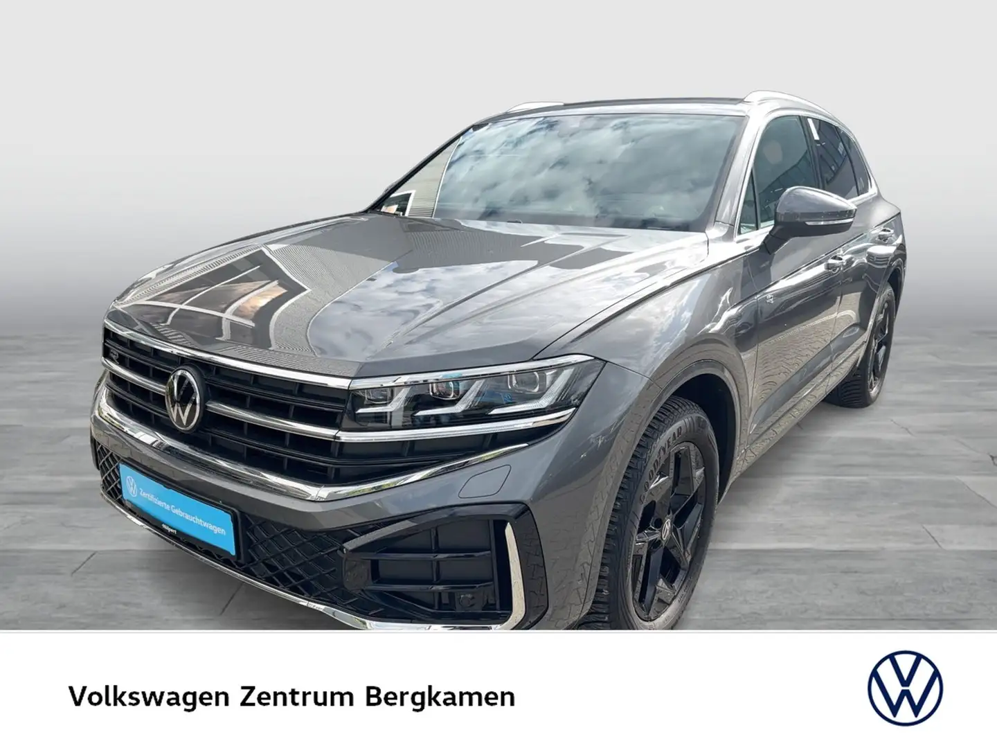 Volkswagen Touareg V6 R-LINE NEUES MODELL AHK CAM ACC LM19 Grau - 2