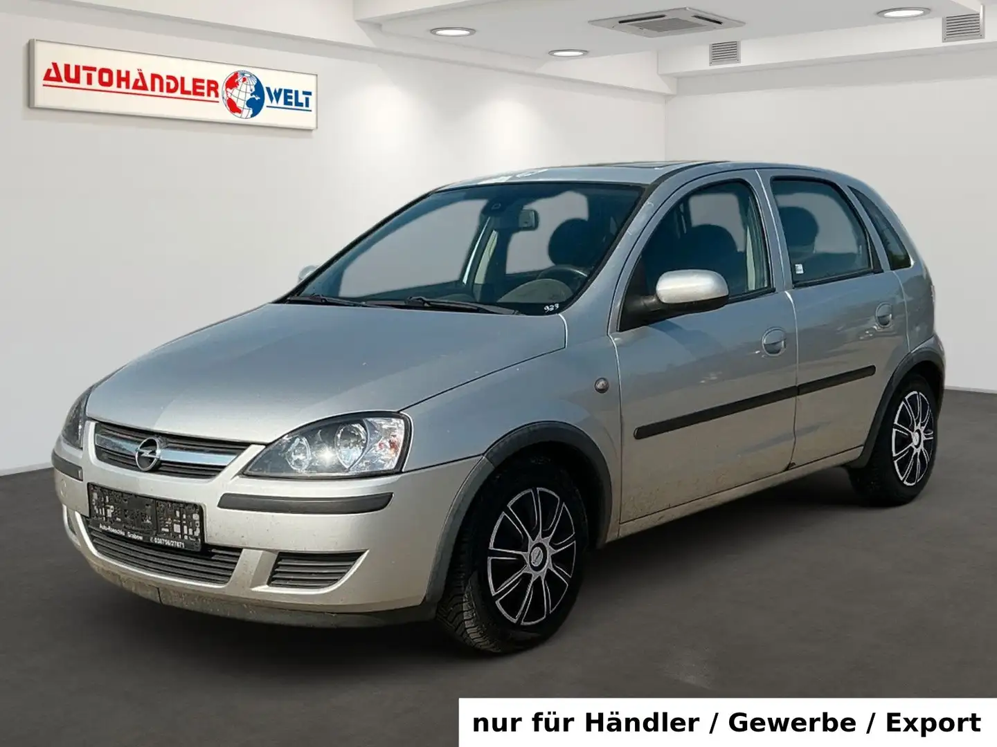 Opel Corsa 1.2 AT 5-trg. Edition PDC Schiebedach Silber - 1