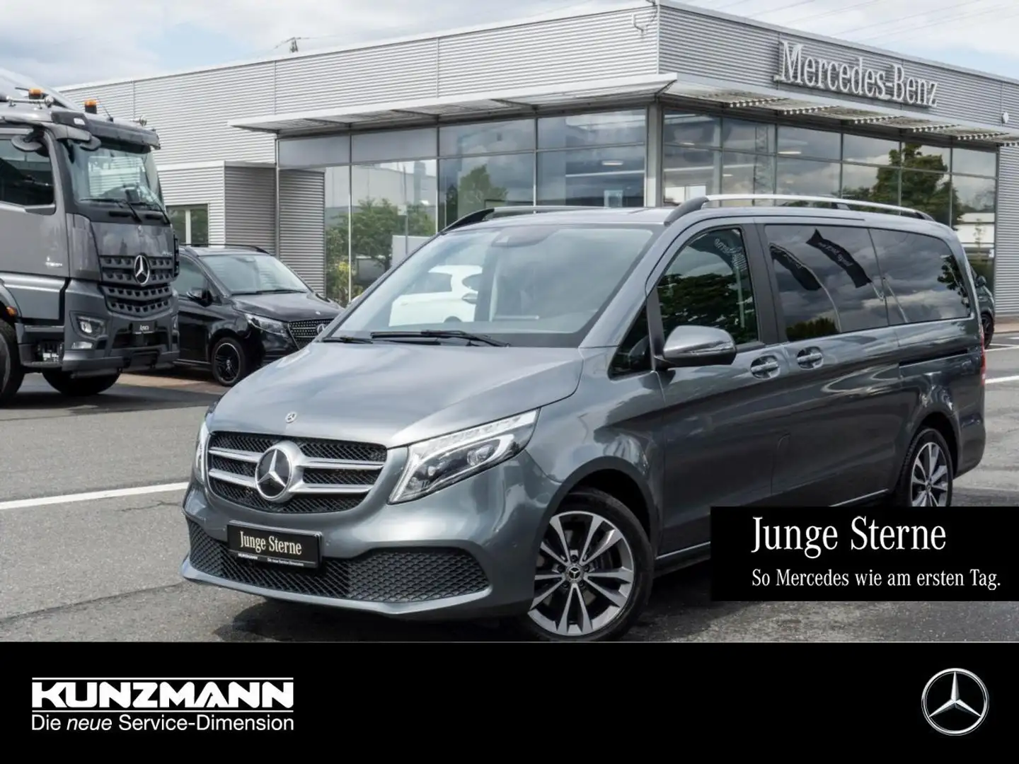 Mercedes-Benz V 250 d EDITION lang Navi Totwinkel AHK Kamera Gris - 1