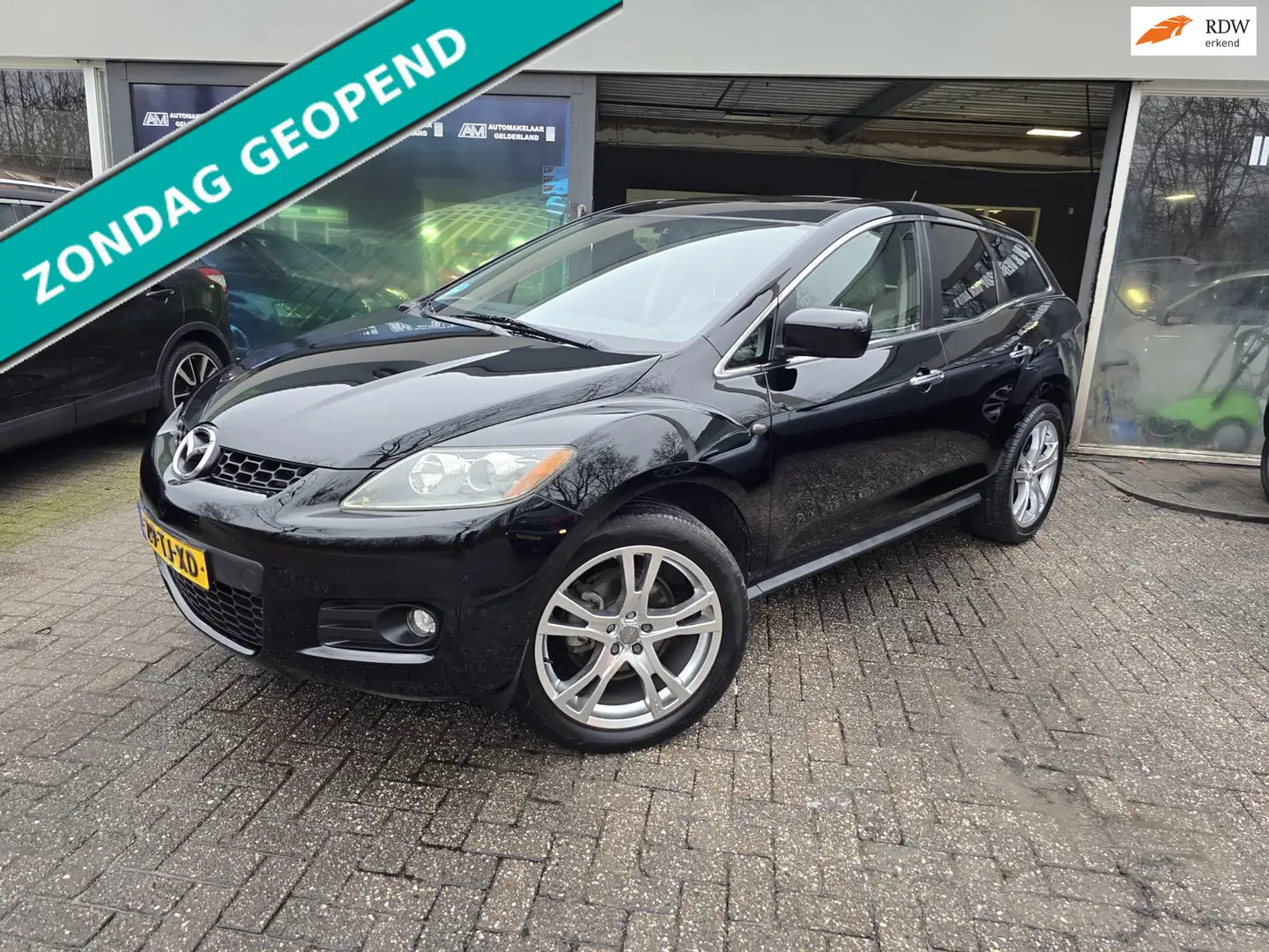 Mazda CX-7 2.3 Turbo Touring | AUTOMAAT | 12MND GARANTIE | LE Schwarz - 1