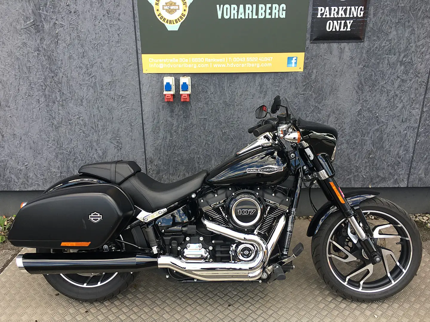 Harley-Davidson Softail Softail Sport Glide FLSB Schwarz - 2