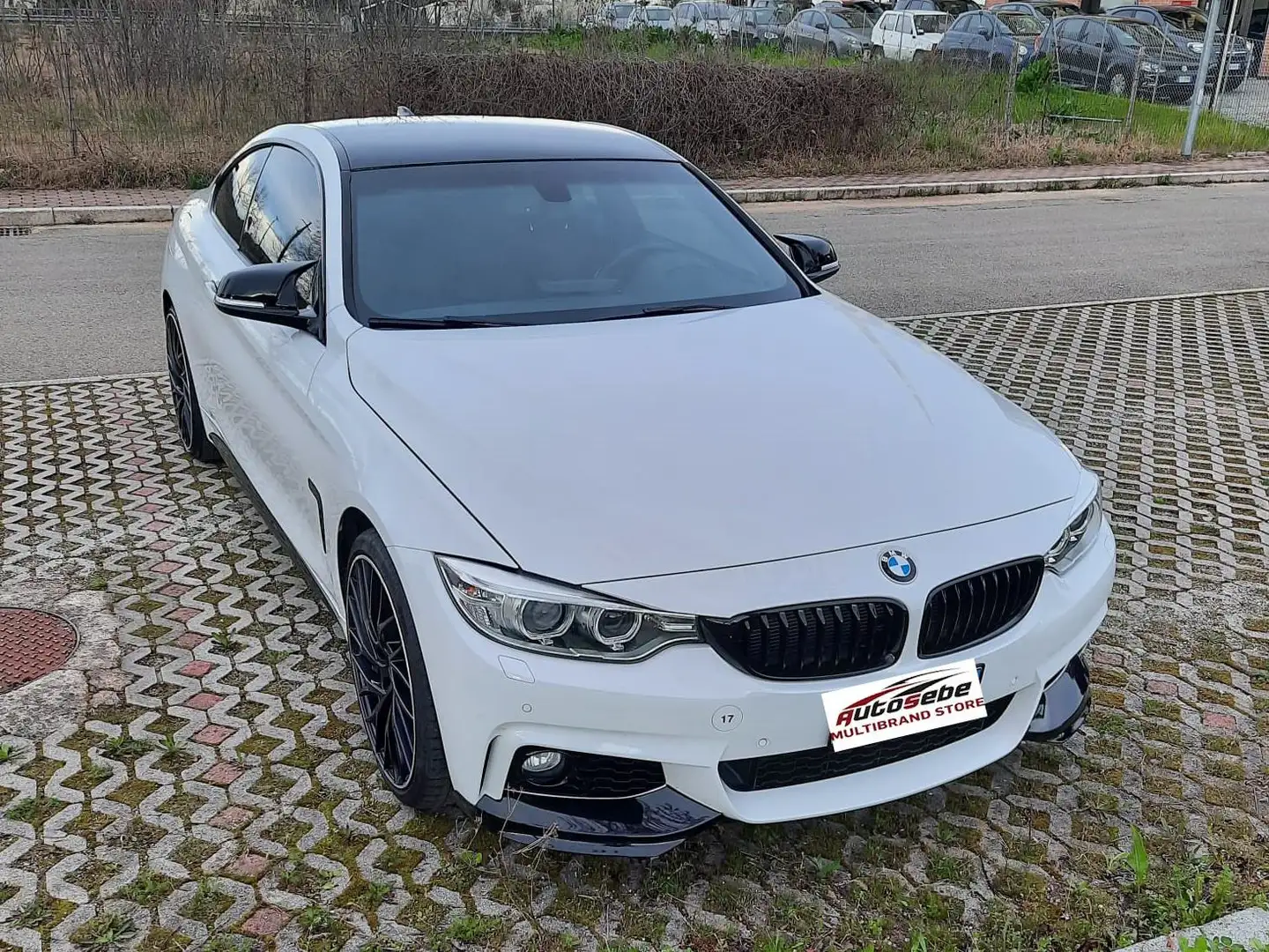 BMW 428 428i Coupe xdrive Msport auto Bílá - 2