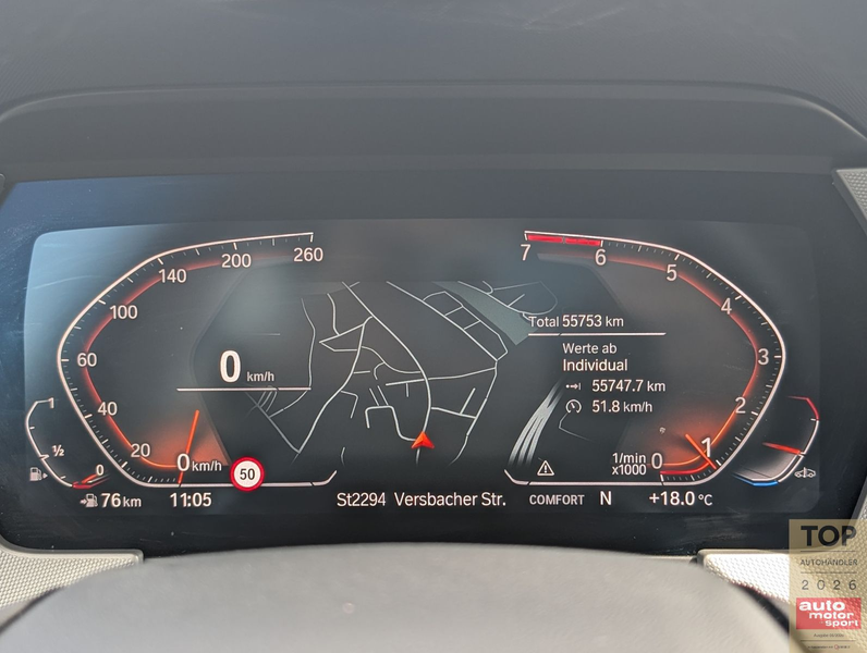 BMW 118 i Lim.*1.Hd*Temp*PANO*LED*CarPlay*Virtual*TOP — photo 27