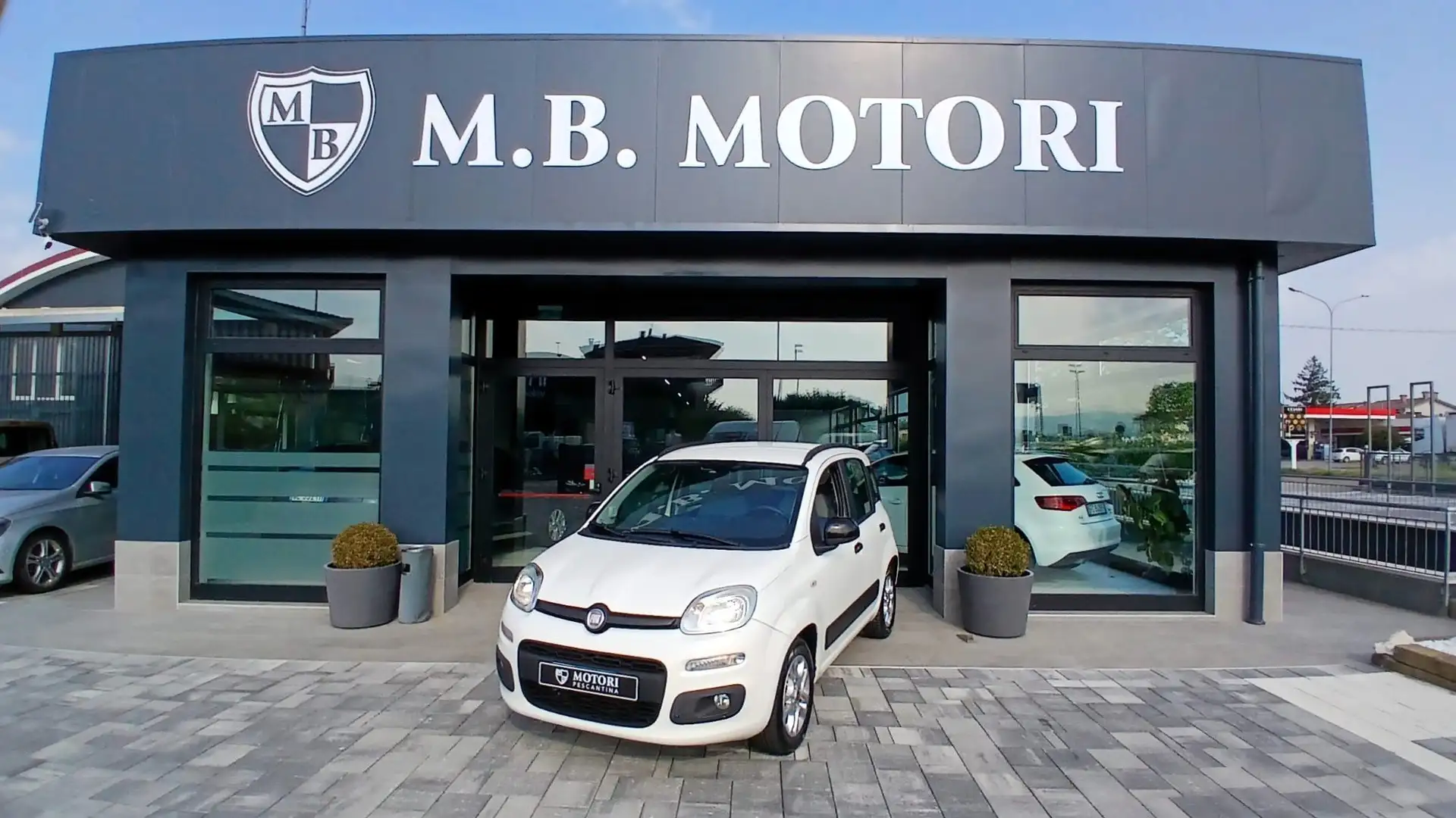 Fiat Panda 1.3 mjt 16v Lounge 75cv Bianco - 1
