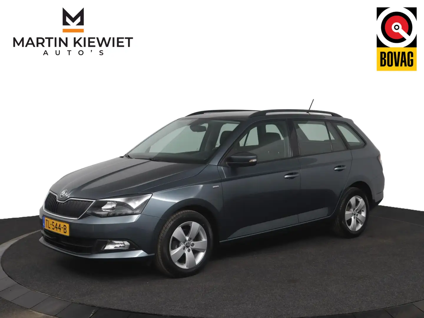 Skoda Fabia Combi 1.0 TSI Clever|Cruise|Clima|Trekhaak|Stoelve Grijs - 1