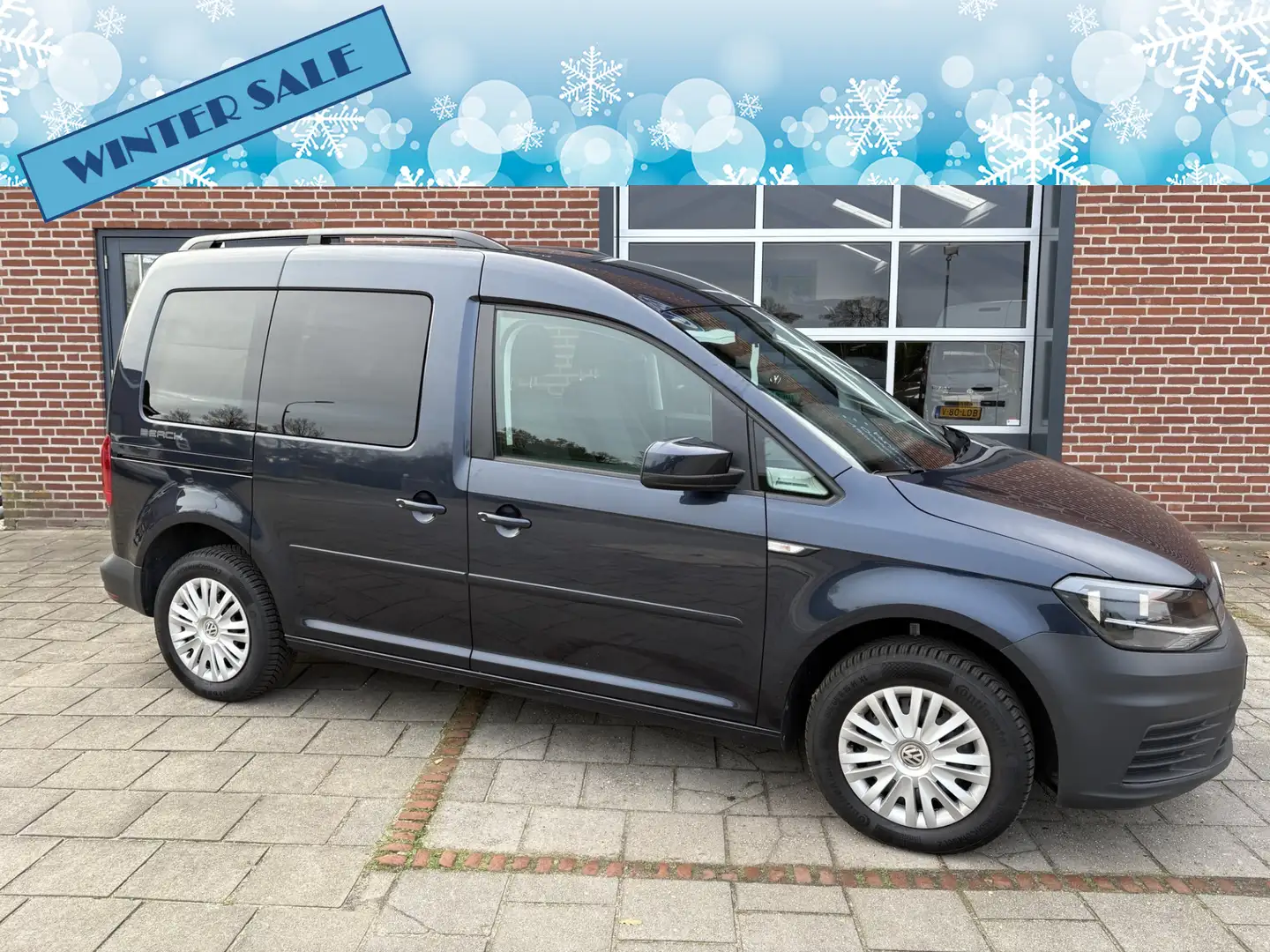 Volkswagen Caddy Combi 1.0 TSI BEACH 75kw Life 5 pers. Tiny Camper Blauw - 1