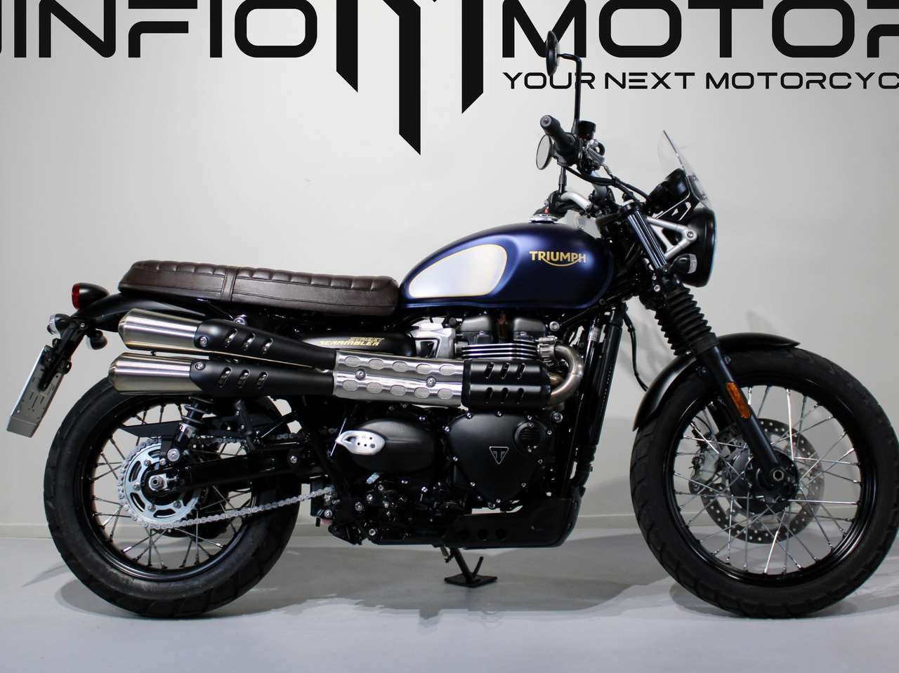 Triumph Street Scrambler 900 Gold Line