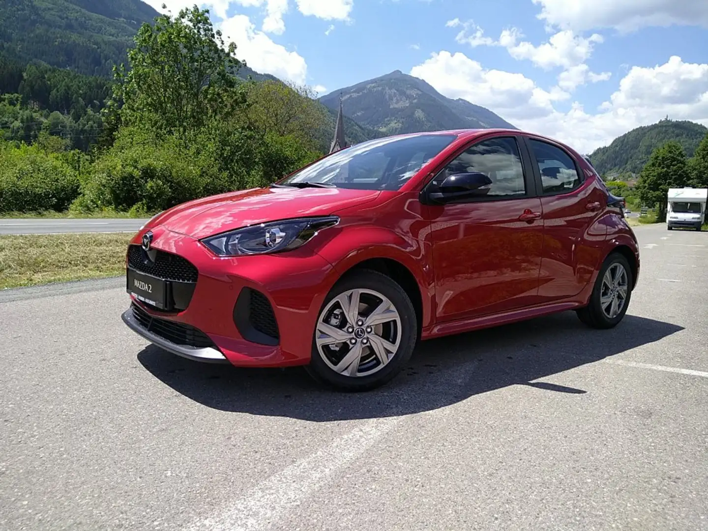 Mazda 2 HYBRID AUTOMATIK EXCLUSIVE-LINE MY25 Rot - 2