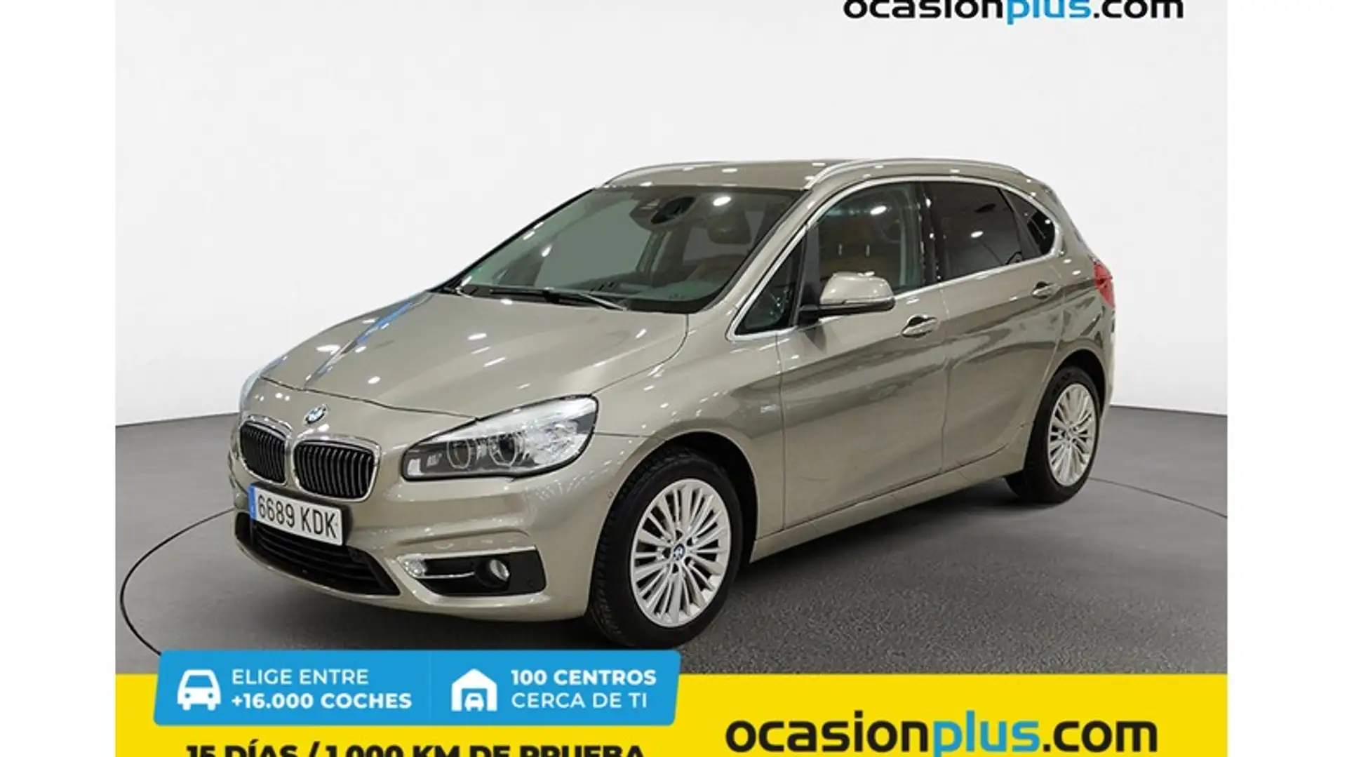 BMW 218 218dA Active Tourer Plateado - 1
