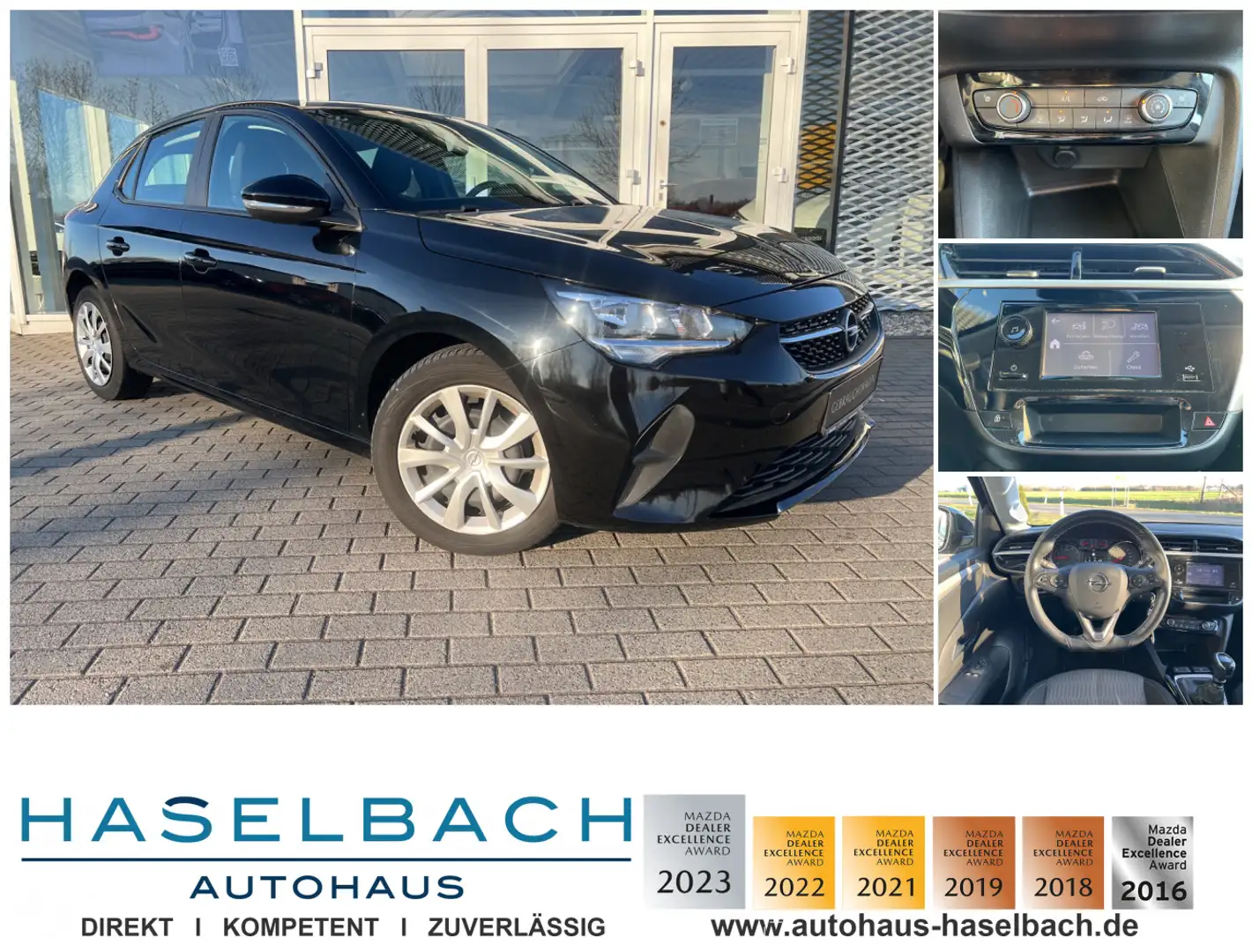 Opel Corsa Lenkradheizg 2. Hand Bluetooth Tempomat Einparkhil Noir - 1