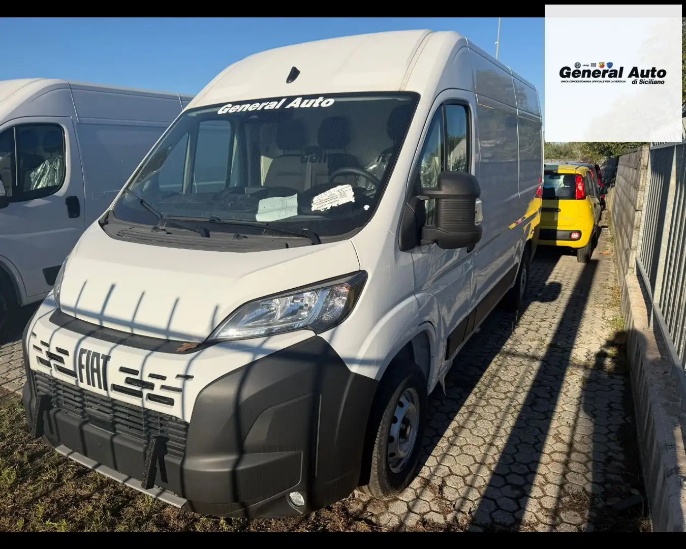 Fiat Ducato NUOVO Series 2 Stock My25 Furgone Lastrato 33q Mh Bianco - 2