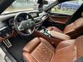 BMW 550 M550i xDrive INDIVIDUAL B&W AHK St.Hzg TV LASER Argento - thumbnail 4