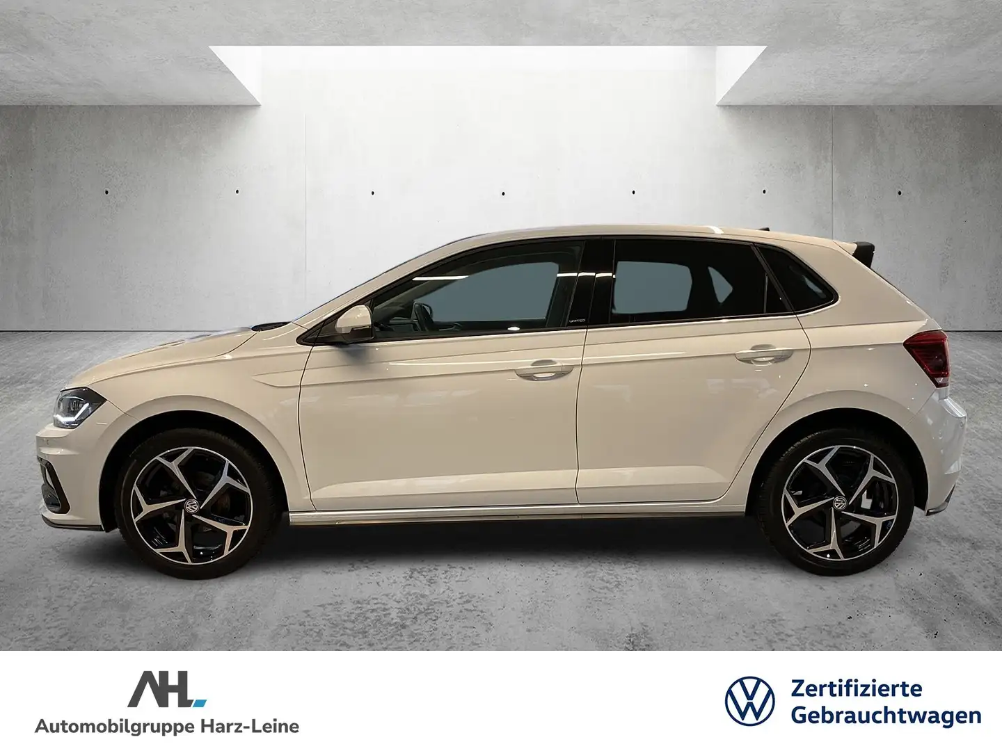 Volkswagen Polo 1.0 TSI R-Line Navi RFK LED SHZ Blanc - 2