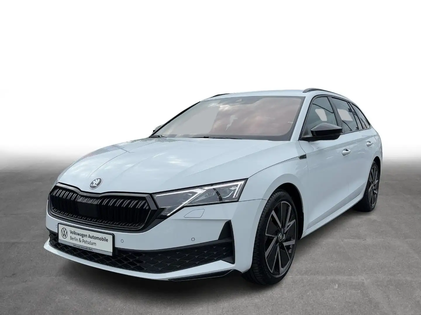 Skoda Octavia Combi 1.5TSI DSG Sportline NAVI LED KAME Weiß - 2