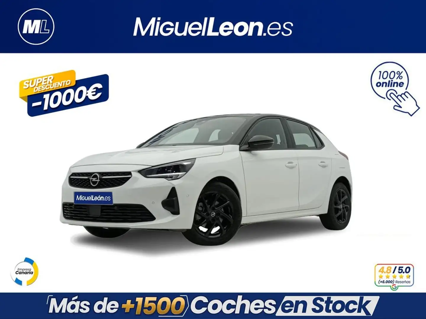 Opel Corsa 1.2T XHL 74kW (100CV) GS Blanc - 1