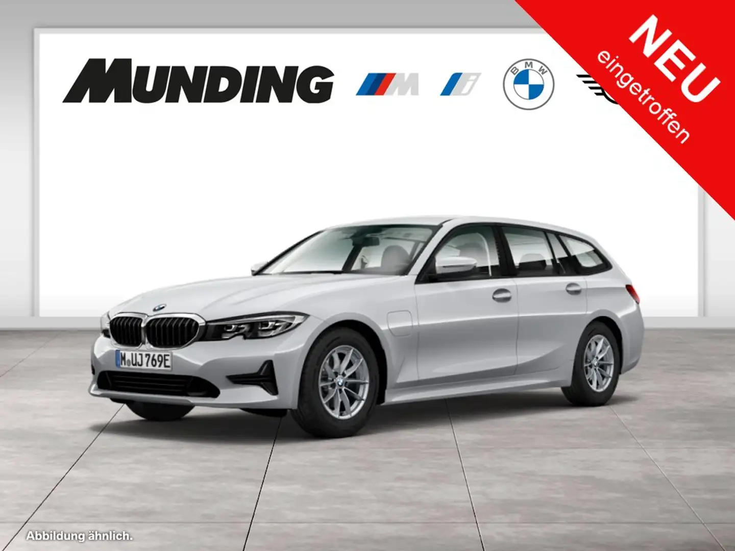 BMW 320 e A Touring Navi|PDC|DAB|AHK|MLF|SHZ Grau - 1