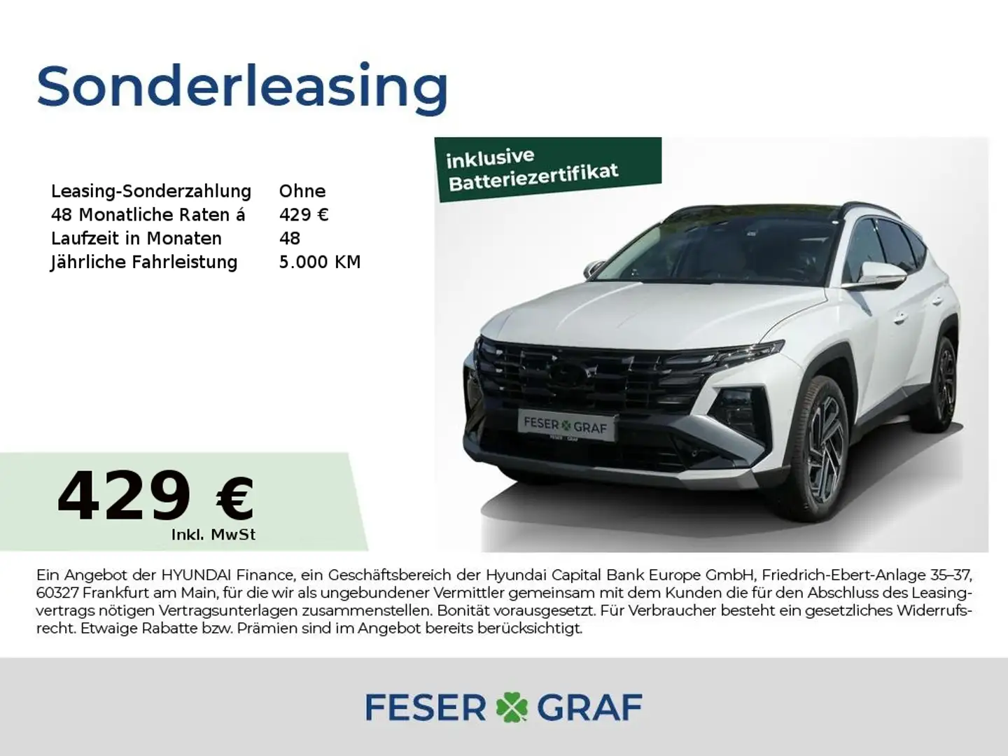 Hyundai TUCSON PRIME MATRIX ASSIS.-PAKET PANO 360° LEDER Weiß - 1