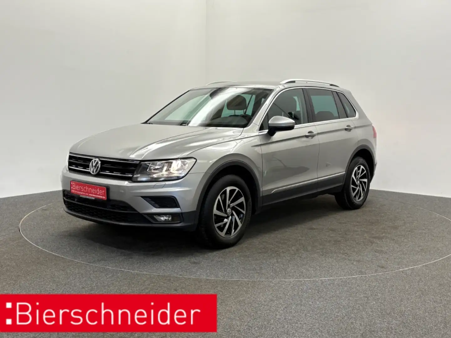 Volkswagen Tiguan 4Mo. 2.0 TDI DSG JOIN LED AHK NAVI PDC 17 Silber - 1