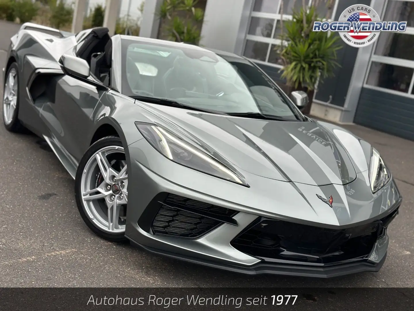 Corvette C8 3LT CABRIO EU FRONT LIFFT ALCANTARA SUEDE Grijs - 1