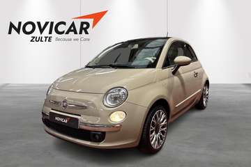Fiat 500 1.2 Benz - GLAZEN DAK + AIRCO