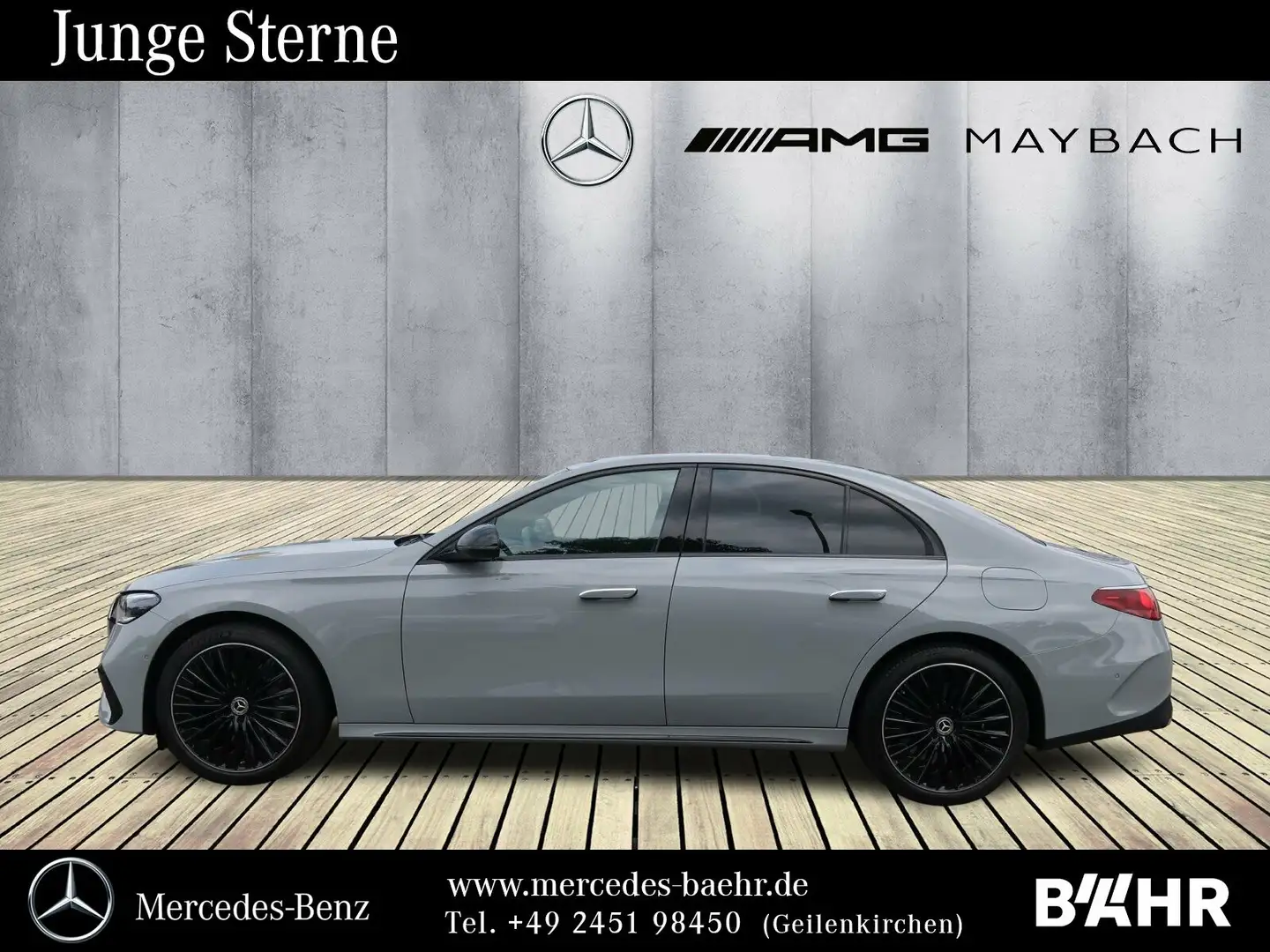Mercedes-Benz E 300 E 300 de AMG+Night/Burmester4D/360°/Distronic Gris - 2