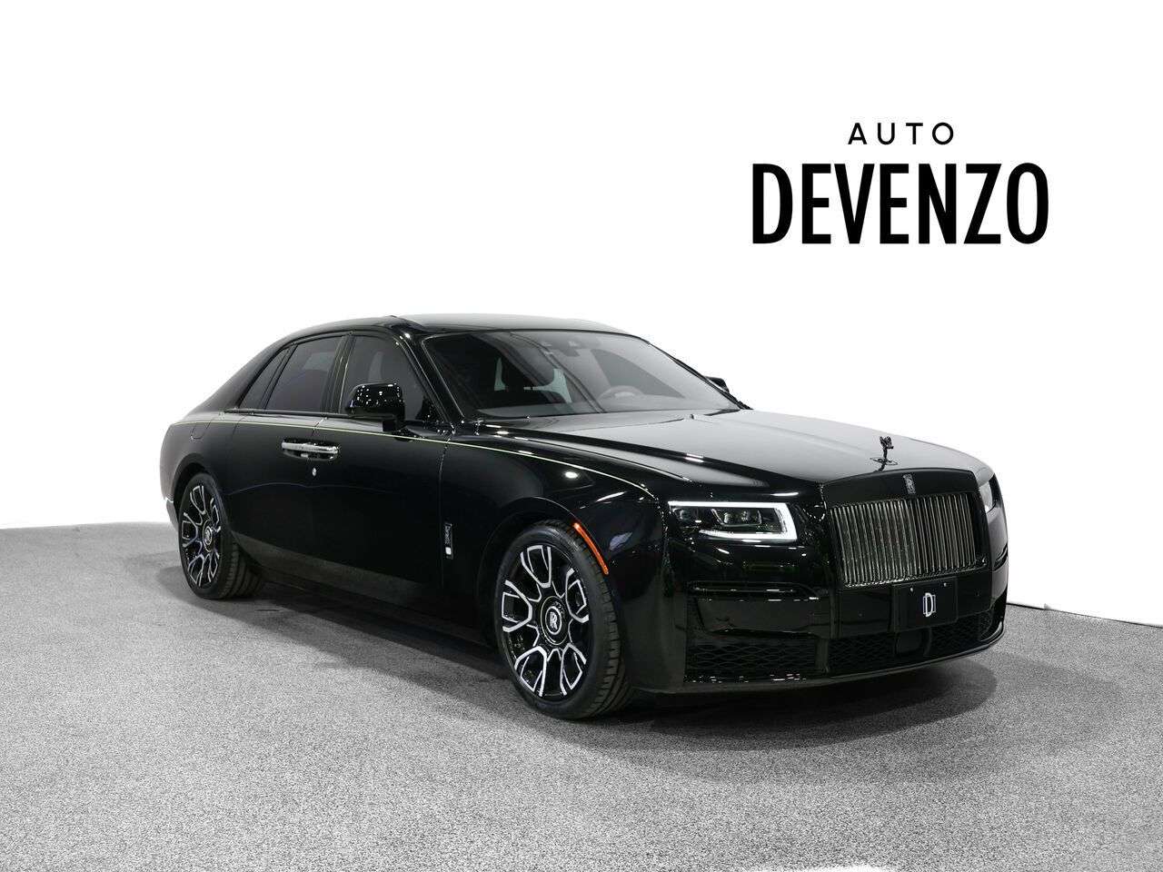 2023 Rolls-Royce Ghost Black Badge Bespoke Interior Shooting Star Black