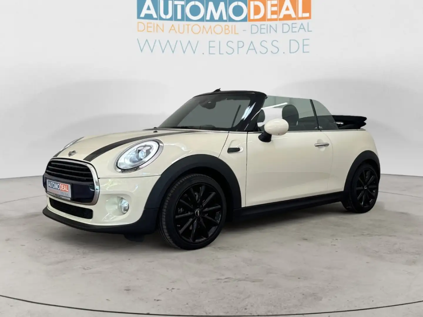 MINI Cooper Cabrio NAV LED SITZHZG KAMERA TEMPOMAT ALU PDC BLUETOOTH Blanc - 2