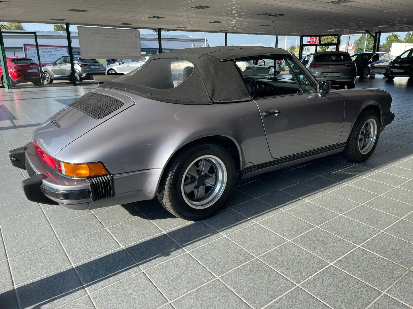 Porsche 911 Carrera  Cabrio Jubi 911 Blau - 2