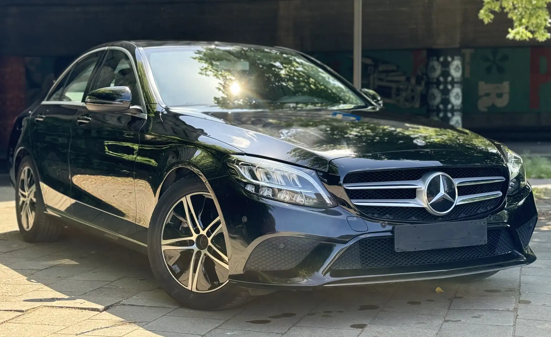 Mercedes-Benz C 200 d 9G-TRONIC *Led*Facelift*Leder*Digitaal dashboard Noir - 1