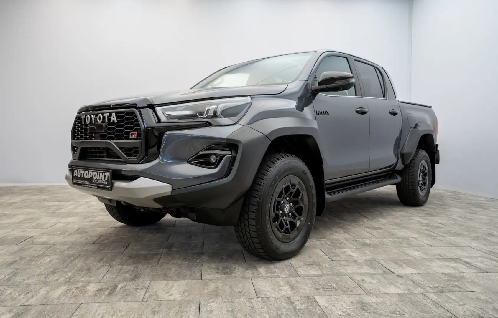 Toyota Hilux 2.8 D4-D GR Sport °sofort°AHK°Abdeckung° Grau - 1