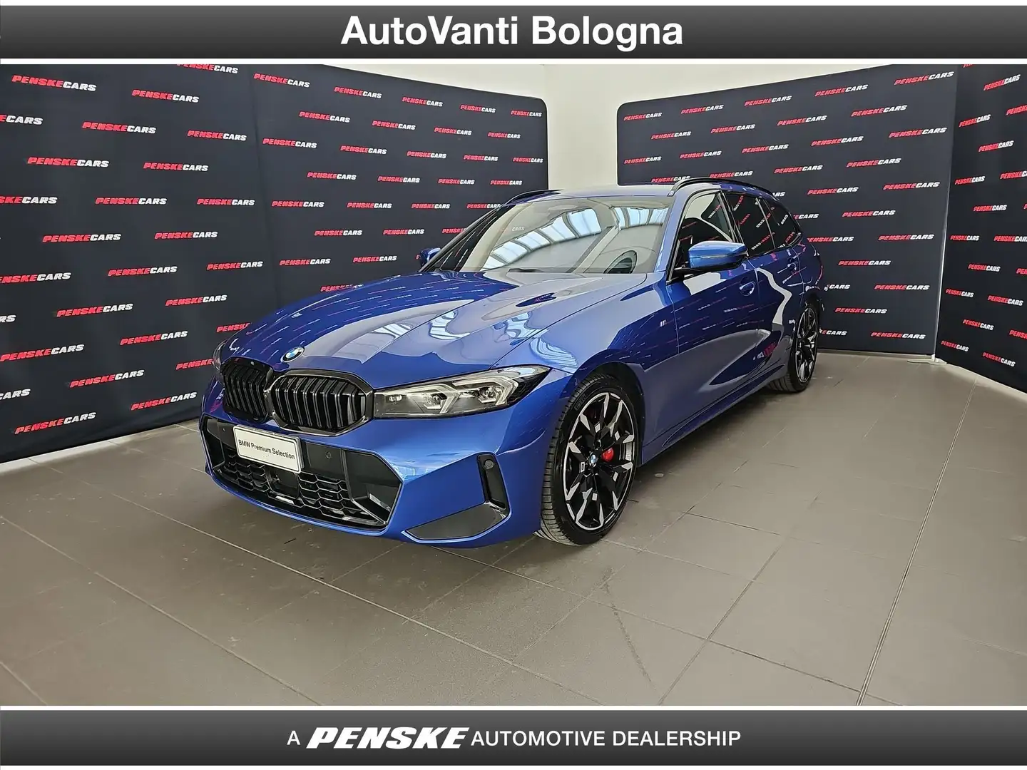 BMW 320 320d 48V xDrive Touring Msport Pro Blauw - 1