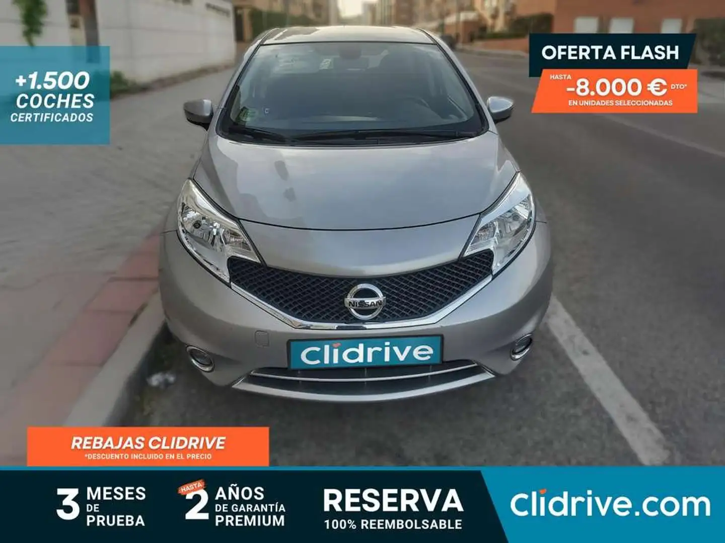 Nissan Note 1.2 Acenta Gris - 1