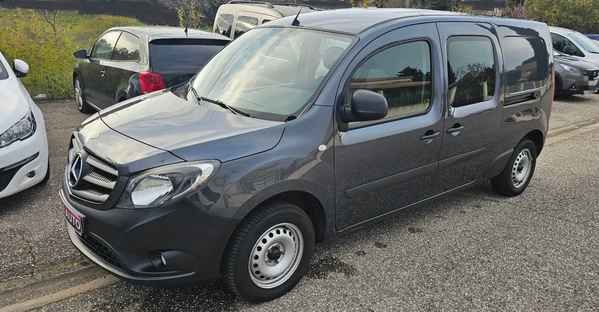 Mercedes-Benz Citan 5 PLACES 109 CDI 90 MIXTO EXTRA LONG PRO 2019 TVA  siva - 1