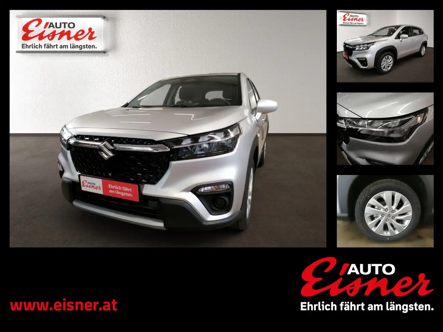 Suzuki S-Cross 1.4 GL HYBRID L2V01 Sport & Familie Argent - 1