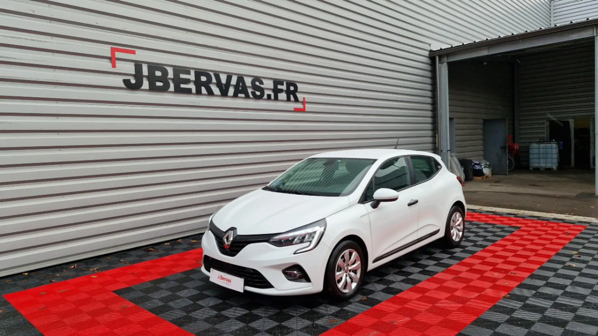 Renault Clio V SOCIETE SCE 65 AIR NAV Blanc - 1