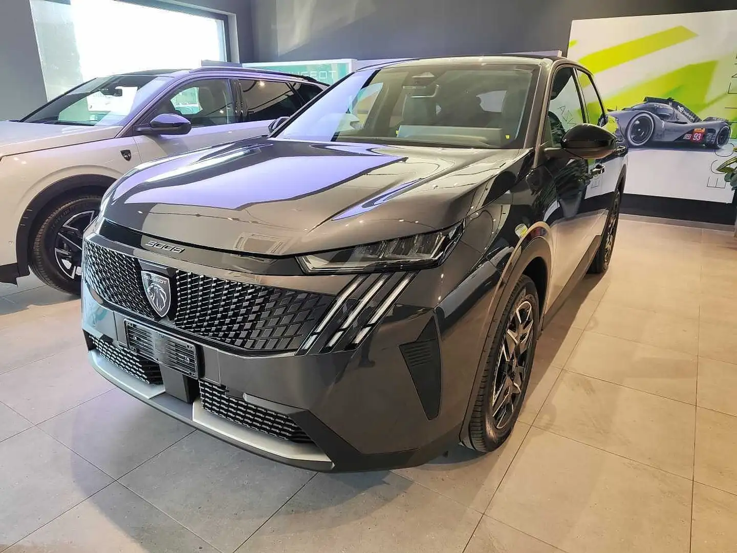 Peugeot 3008 3ª serie Hybrid 136 e-DCS6 Allure (Panoramic Navig Grigio - 1