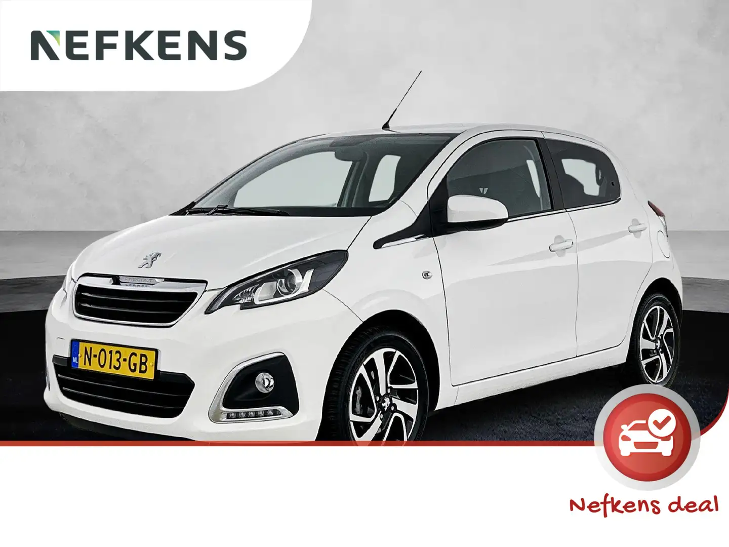 Peugeot 108 Allure 72pk | Navigatie via Apple Carplay / Androi Wit - 1