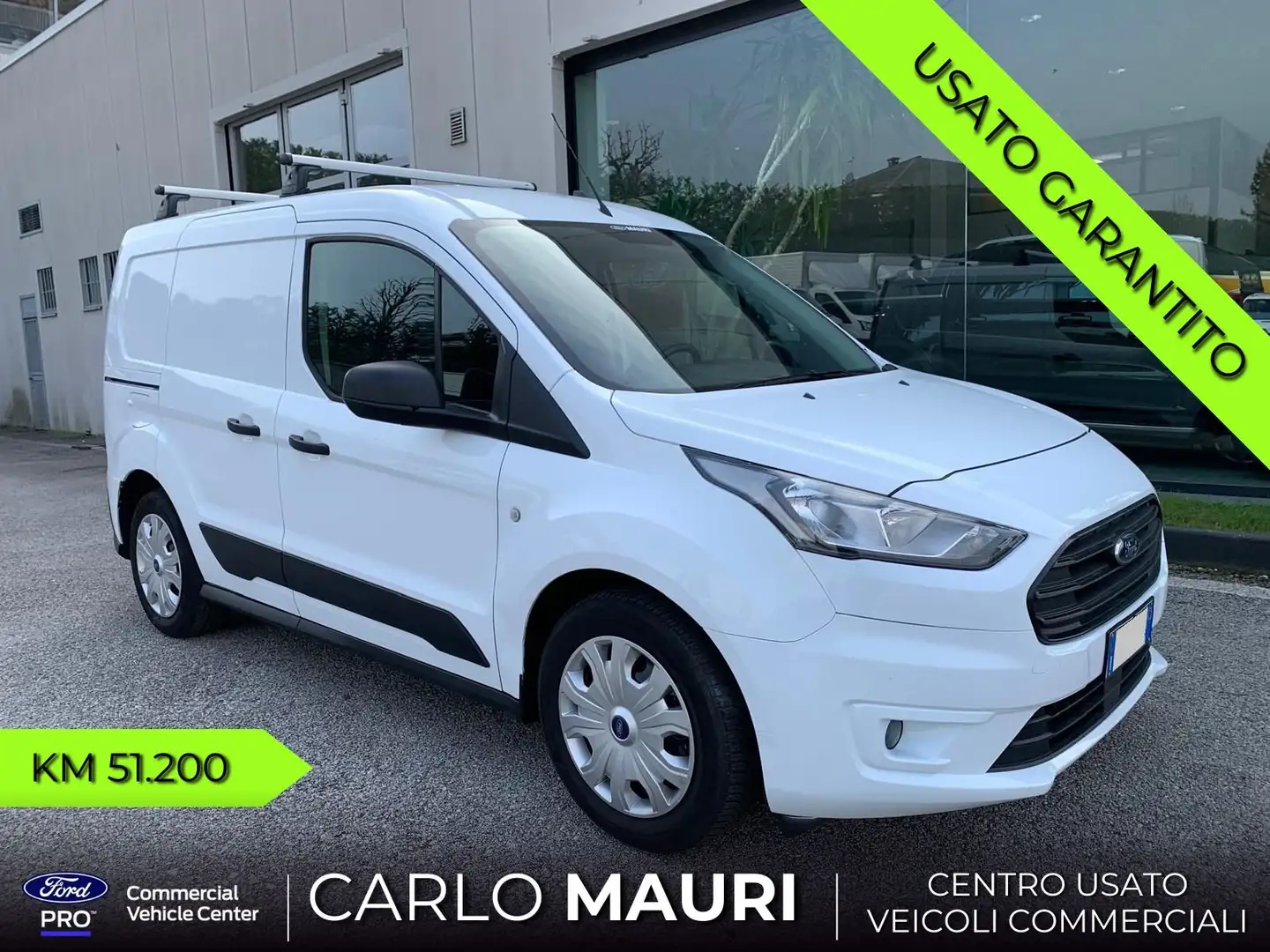 Ford Transit Connect 200 Van L1 3 posti | Km: 51.200 Weiß - 1
