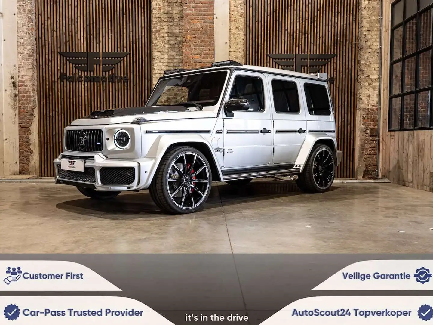 Mercedes-Benz G 63 AMG BRABUS WIDESTAR*ZEER EXCLUSIEF*LV 2 ZTPTLS*FULL* Grau - 1