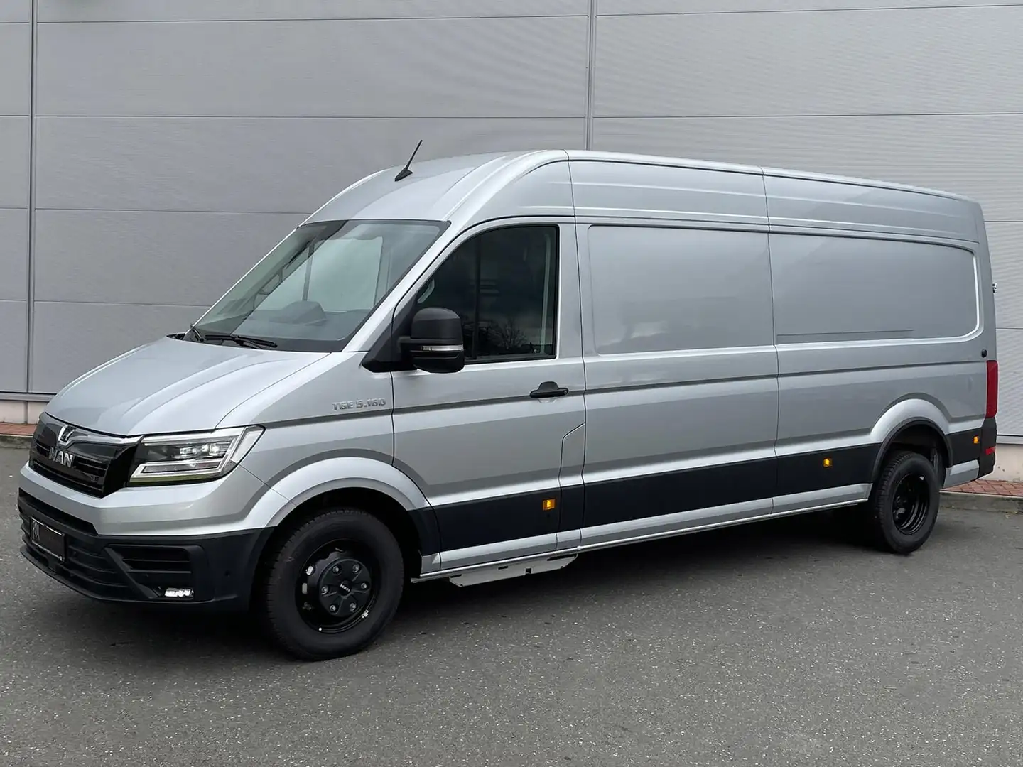 MAN TGE 5.160 Kasten L4H3 5t 4x4 OBERAIGNER STANDHZ Ezüst - 1