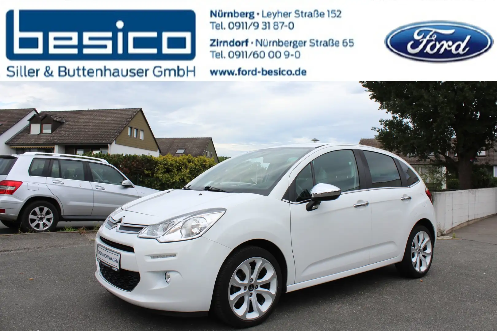Citroen C3 Selection 1,2 PureTech 82PS*17 Zoll*Klima*Tempomat Blanc - 1