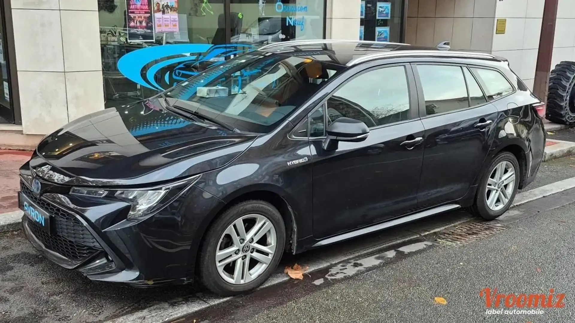 Toyota Corolla TOURING-SPORTS 1.8 122H 100 HYBRID FULL-HYBRID ACTIVE BVA Noir - 2