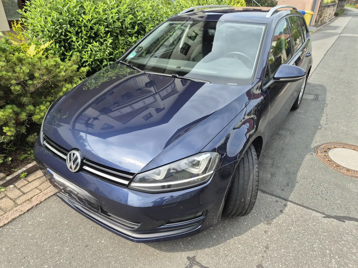 Volkswagen Golf Variant Golf VII Variant Diesel 2.0 TDI BlueMotion Technol Azul - 1