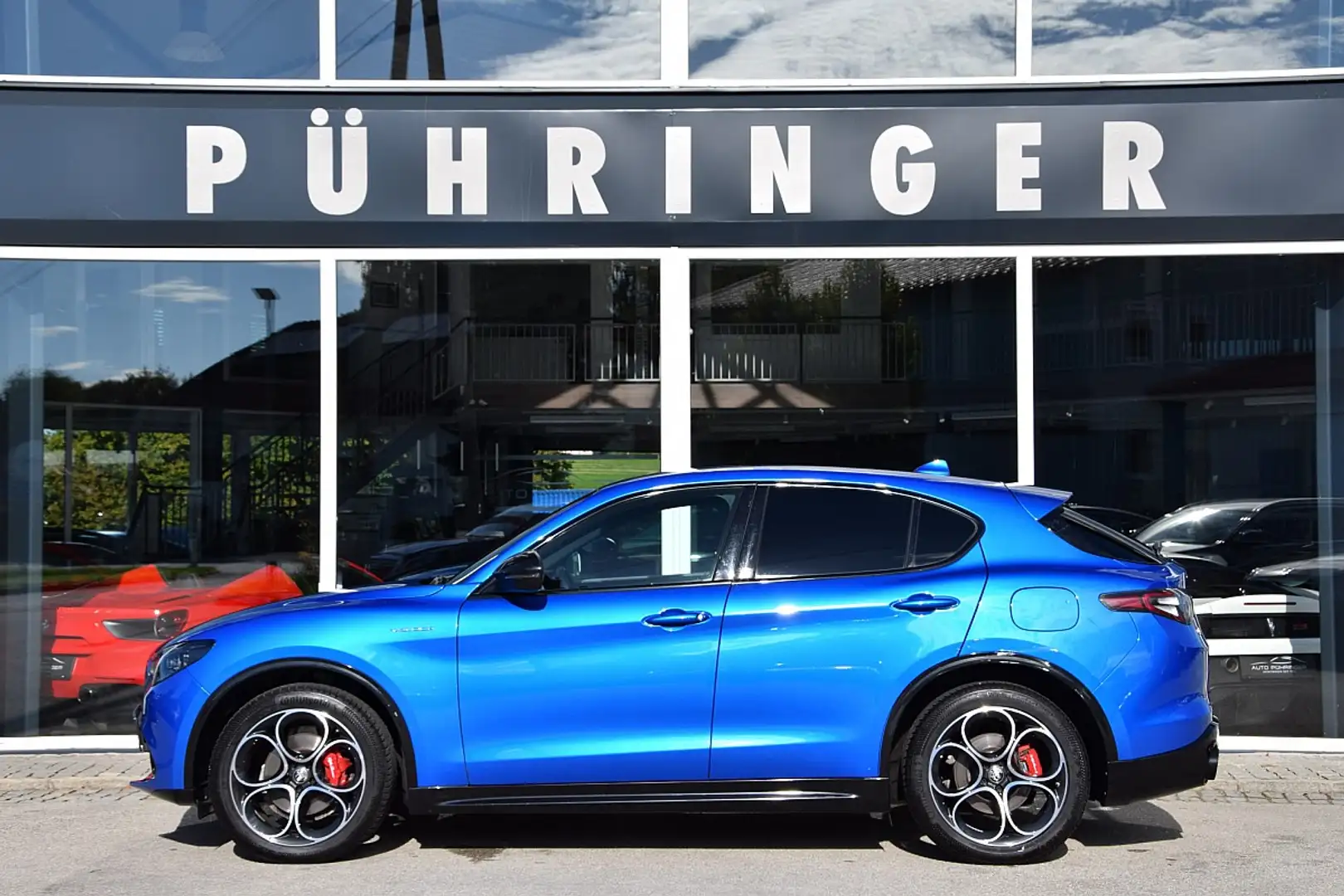 Alfa Romeo Stelvio Ti + Veloce Paket 2,0 16V 280 AT8 Q4 Blu/Azzurro - 1